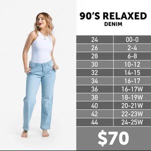 Lularoe 90’s denim